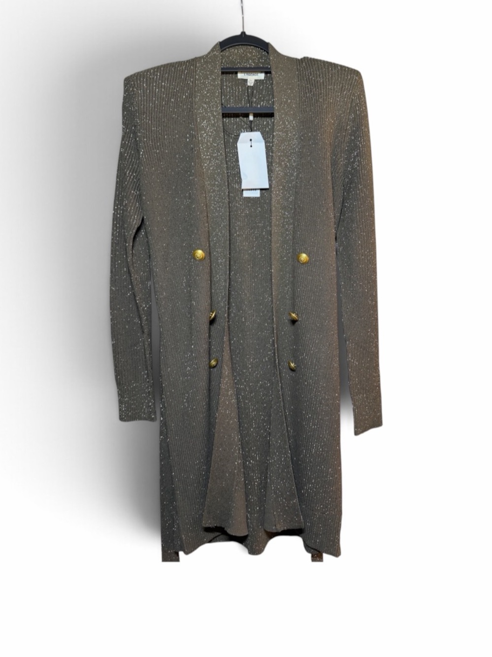 L'AGENCE Noe Double Breasted Cardigan NWT - Picture 6 of 12